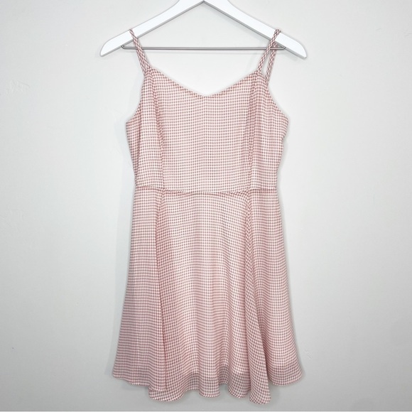 PAPAYA Pink Lace Up Back Dress Size Medium - Picture 1 of 8